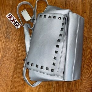 BONGO mini silver handbag.